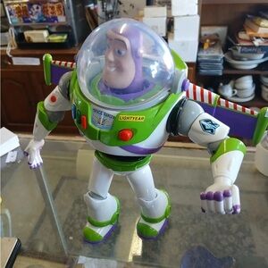Toy Story Buzz Lightyear 12" Special Edition Disney Store Talking-Most Lights Ok